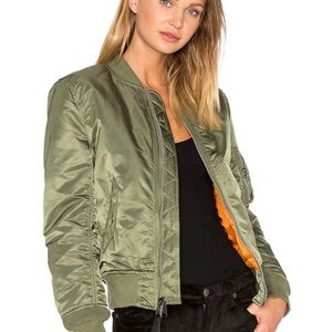 Alpha Industries Sage Green Bomber Jacket